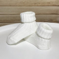 Носочки рубчик теплі малюкам новонародженим - фото