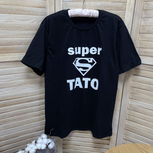 Футболка чоловіча тату "SUPER" ТАТО - Happy Kids - 2