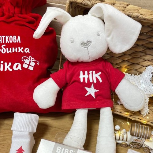 Подарункова торбинка новорічна новонародженому - 5