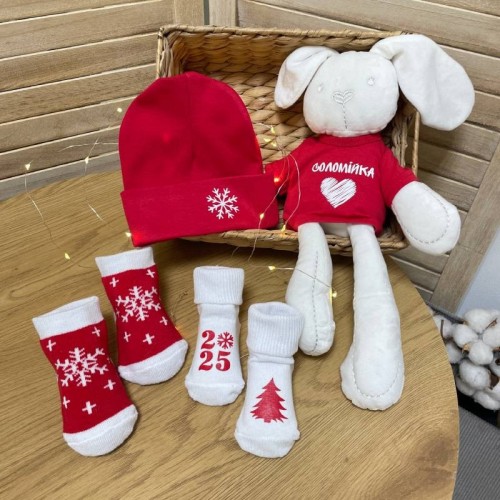 Аксессуары новогодние мальчику новорожденному 0-1 год - Happy Kids - 1