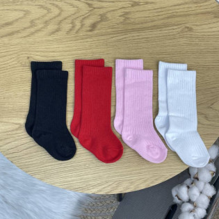 Гольфы-гетры в рубчик для ребенка до года