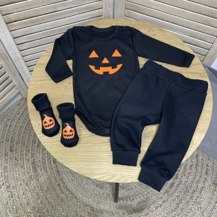 Боди для мальчика на Хэллоуин "Тыква" Боди для мальчика на Хэллоуин "Тыква"
