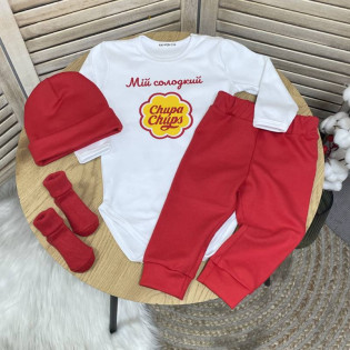 Боді з прикольним написом "Мій солодкий Чупа Чупс"