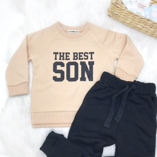 Свитшот для мальчика "The best son"