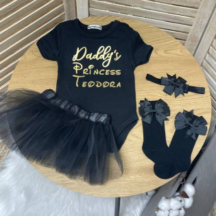 Боди для девочки "Daddy's Princess" именной