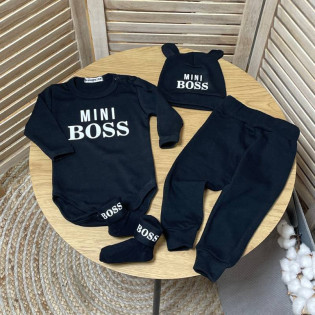 Набір одягу для новонародженого "Mini BOSS"