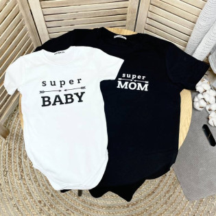 Набор для мамы и ребенка "Super mom/baby"